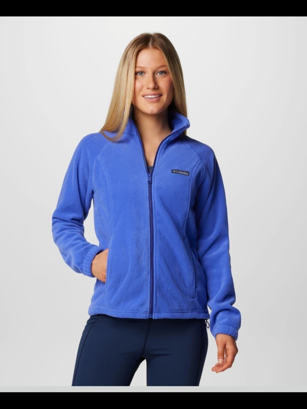 Columbia Blue Fleece Jacket